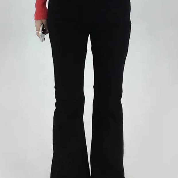 ootj 코튼 베이직 부츠컷 팬츠 새상품