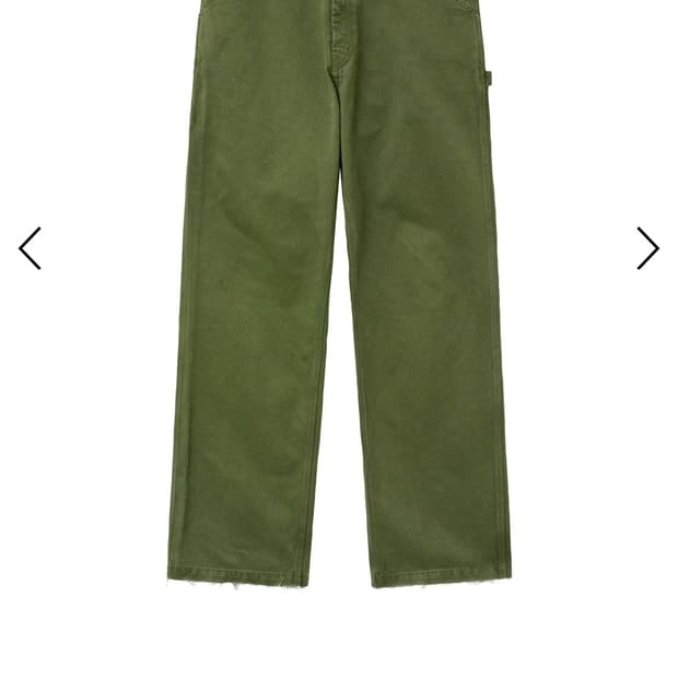 (구매)A.ta 컷오프 카펜더 팬츠 모스 s,m