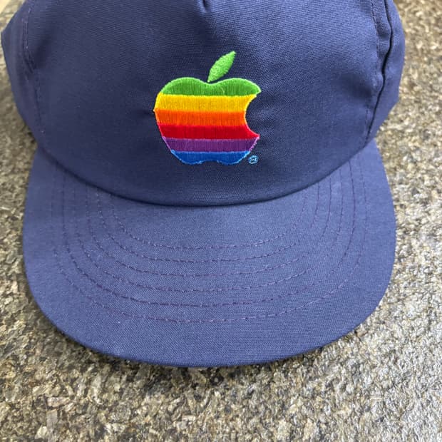 애플 모자(made in usa)