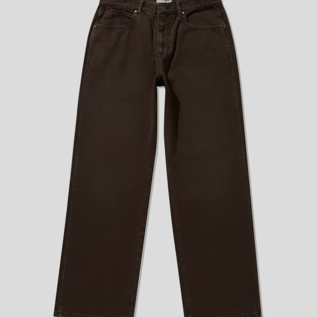 랭글러 레귤러스트레이트 데님 브라운 32