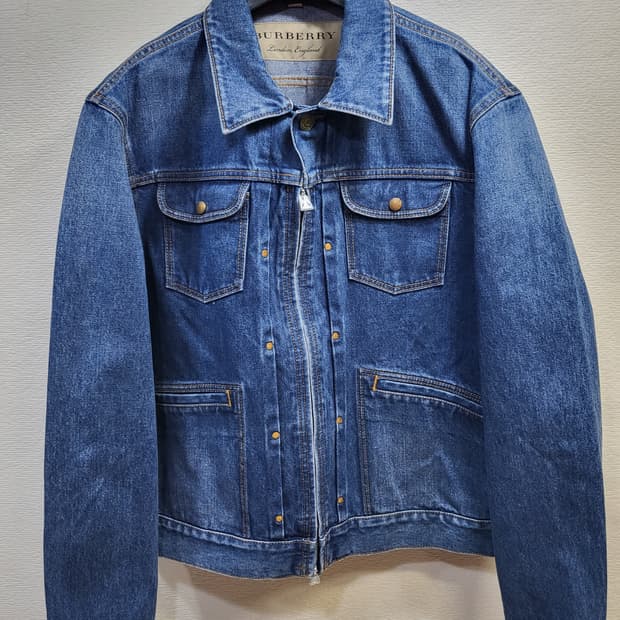 버버리 청자켓 정품 