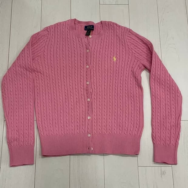 폴로 걸즈 가디건 xl