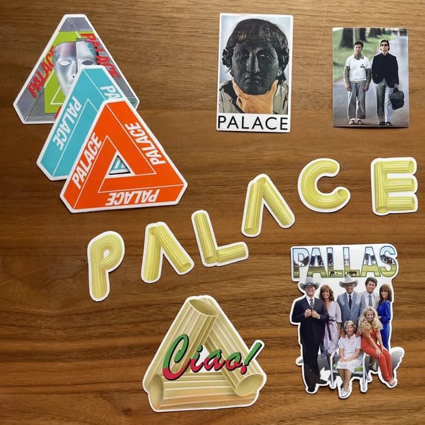 팔라스 스티커팩 19ss Palace Sticker Pack
