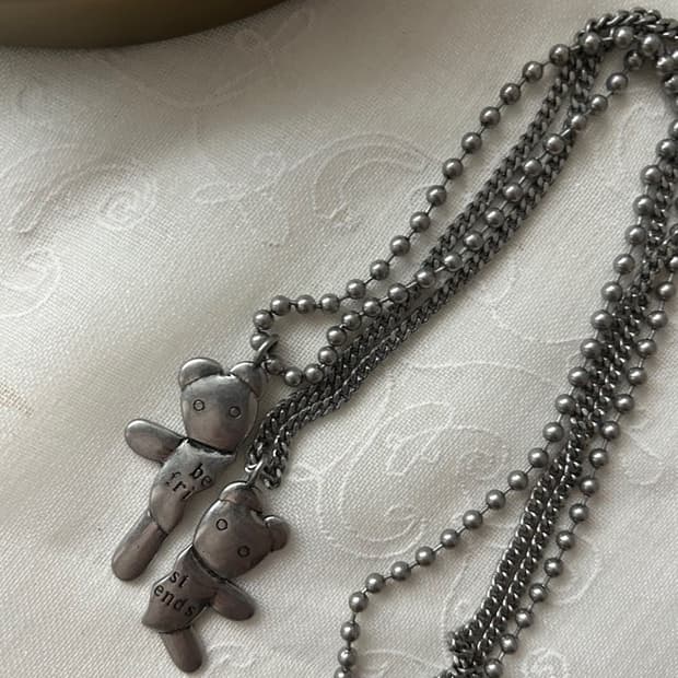 헤븐 바이 마크제이콥스 프렌드쉽 베어 목걸이 