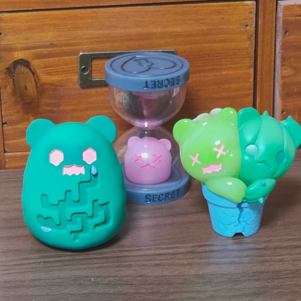 고스트베이비베어 신우 피규어 시크릿가든