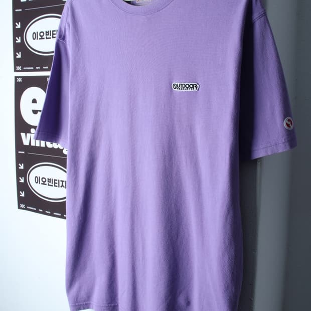 (L-XL) 아웃도어 반팔 카라 티셔츠 작은사용감 퍼플-H3H33918