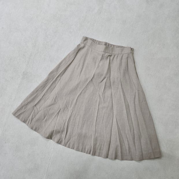 67-95 로엠 여성 폴리 롱 스커트 0403Y