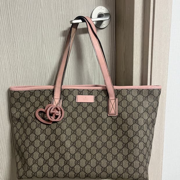 정품 구찌 쇼퍼 솔더백