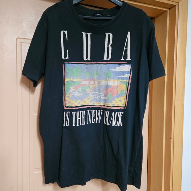 Vintage Diesel 디젤 CUBA 반팔 티셔츠 