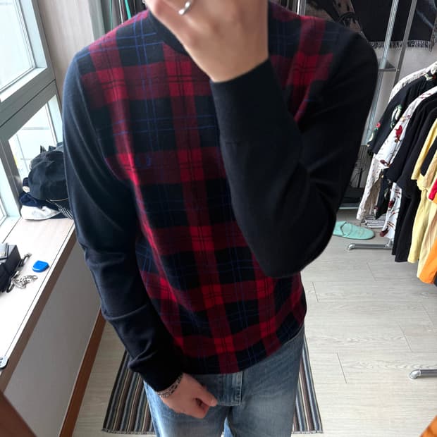 프레드페리 울 니트