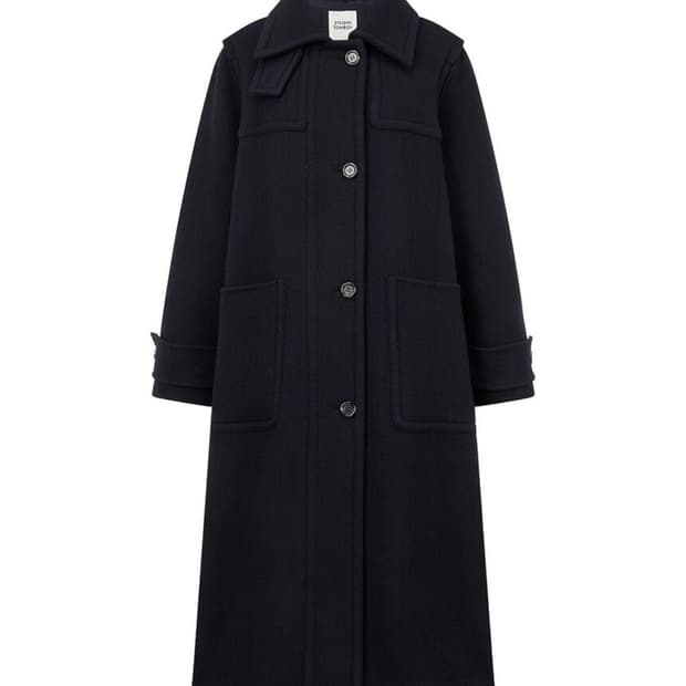 스튜디오톰보이 A라인 오버핏 트윌 코트 사이즈 F