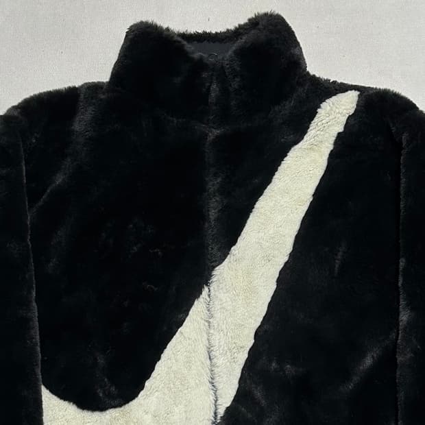 M 나이키 빅스우시 블랙 플리스