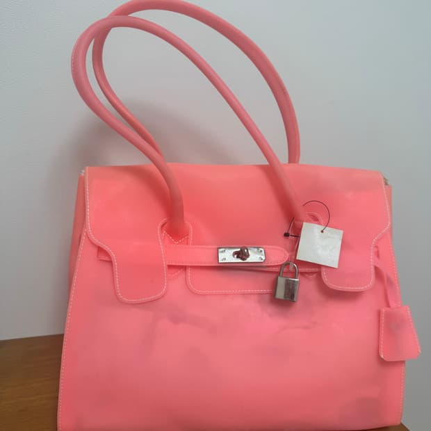 키키 젤리 퍼킨백 핑크