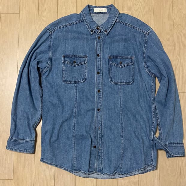 던스트 데님 셔츠