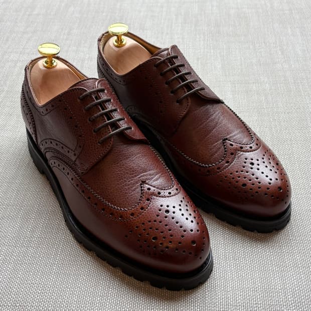 [UK 7] Berwick 2370 브라운 그레인 브로그 윙팁