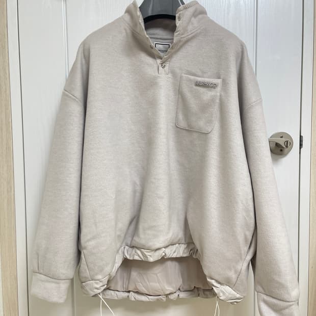 우영미 풀오버 티셔츠 그레이