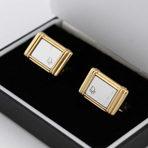 디올 B등급 남자 명품 커프스 빈티지