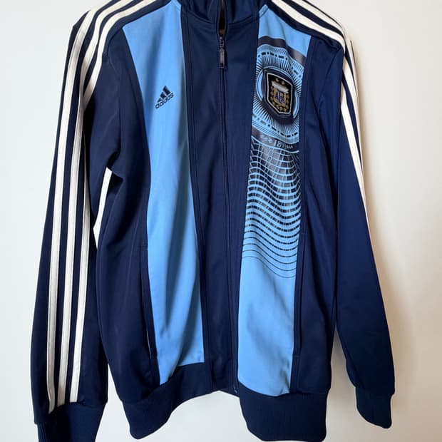 아디다스 AFA 아르헨티나 국대 트랙탑 집업 풋살 져지