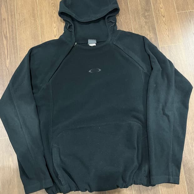 00s 오클리 아카이브 플리스 후리스 후드 블랙