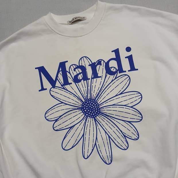 Mardi 마르디메크르디 맨투맨 스웻셔츠