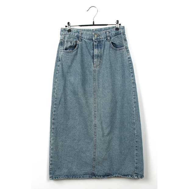STEADY 데님롱스커트(M)