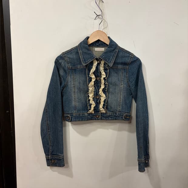 리즈리사 레이스 숏청자켓