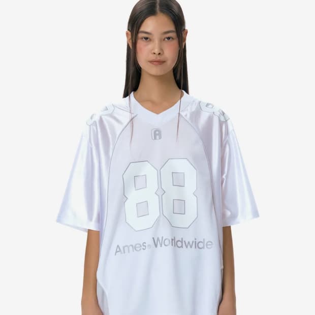 아스메 월드와이드 풋볼 져지 화이트