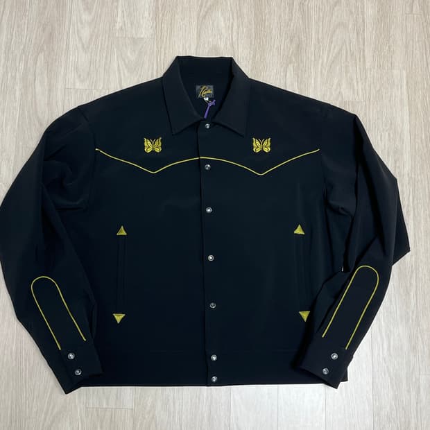 니들스 파이핑 카우보이 자켓(Black/Yellow)