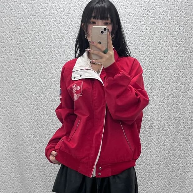스윙스터 빈티지 레트로 90's 캐주얼 키치 자켓 L C11784
