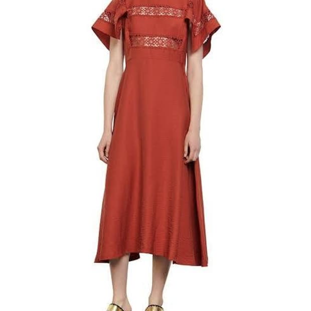 SANDRO 산드로 레이스 패널 원피스 38사이즈