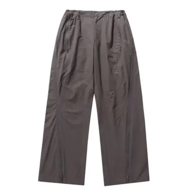 산산기어 지퍼팬츠 다크브라운 1