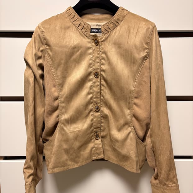 HIROKO BIS 스웨이드 자켓 Japan