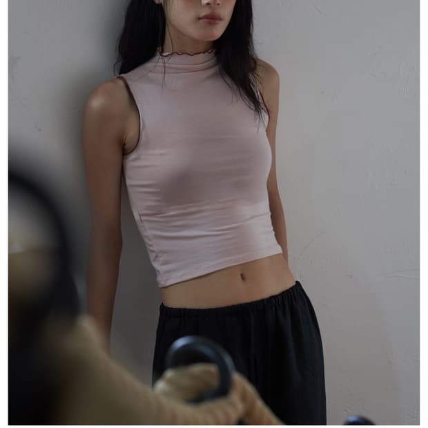 해피요기즈 네라노 슬리브리스 애쉬핑크