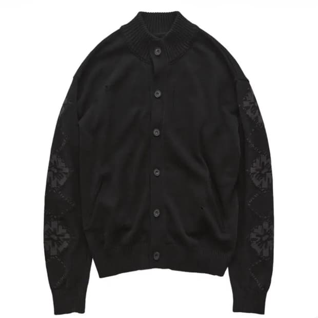 [2] 폴리테루 에스닉 가디건 블랙 25fw