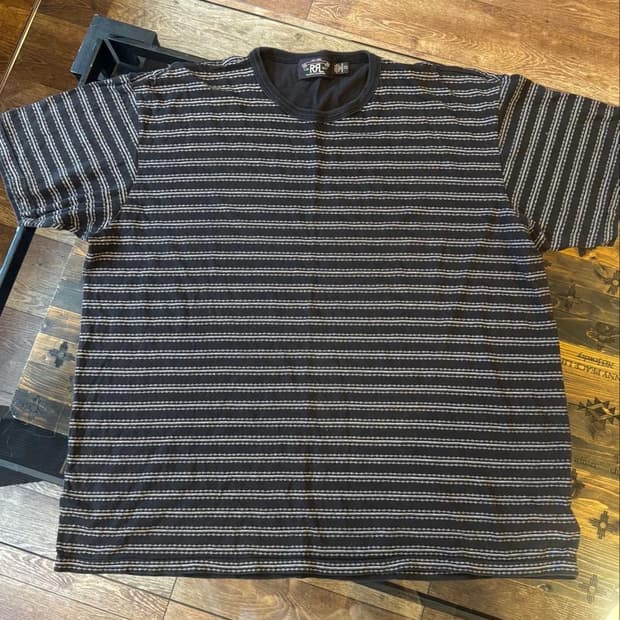 RRL 더블알엘 자카드 반팔티