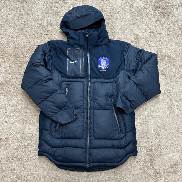 나이키 미드필더 축구 국가대표 패딩 XL