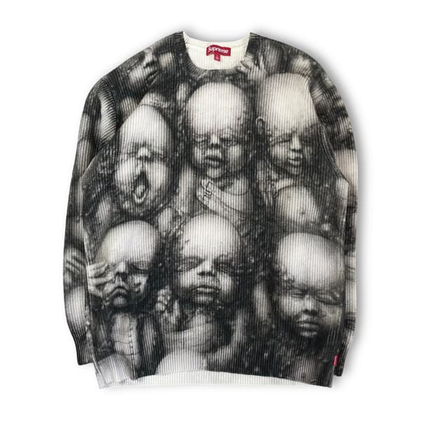 슈프림 H.R. 기거 스웨터 멀티 컬러 스웨터 L