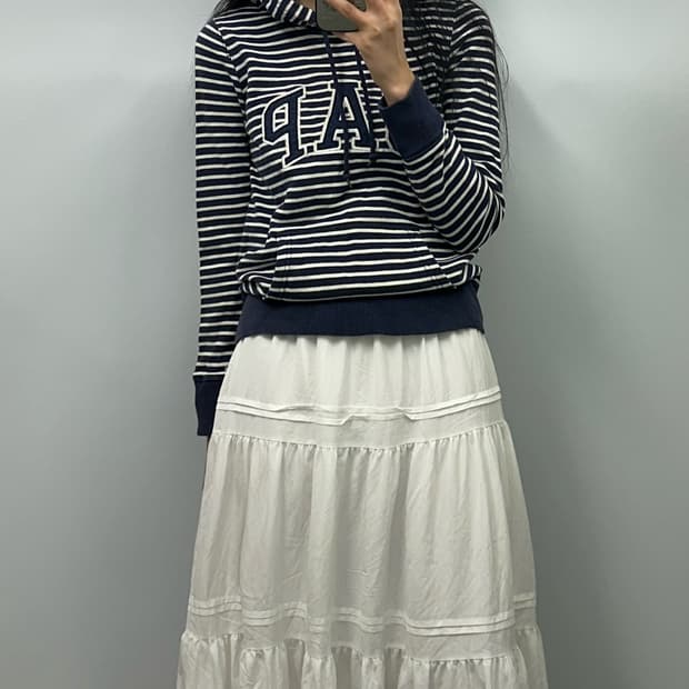 Gap 갭 스트라이프 후드티