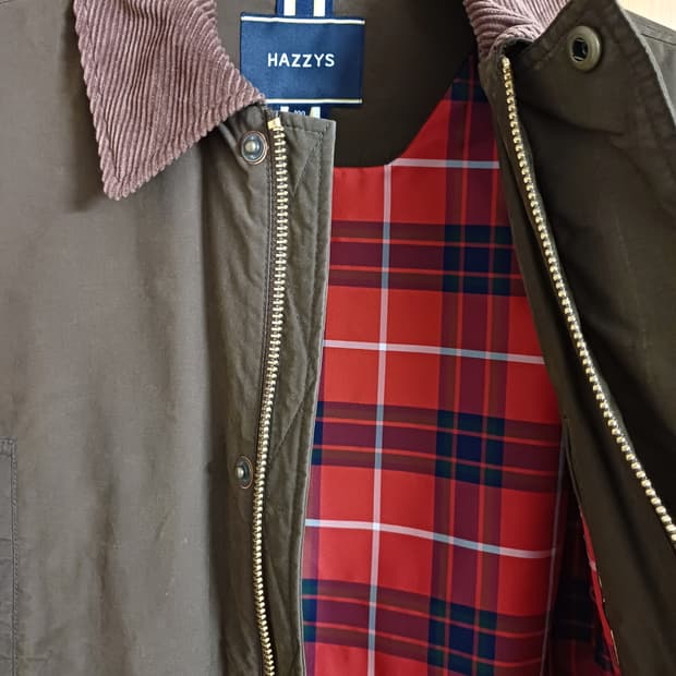 헤지스 브라운 필드 자켓