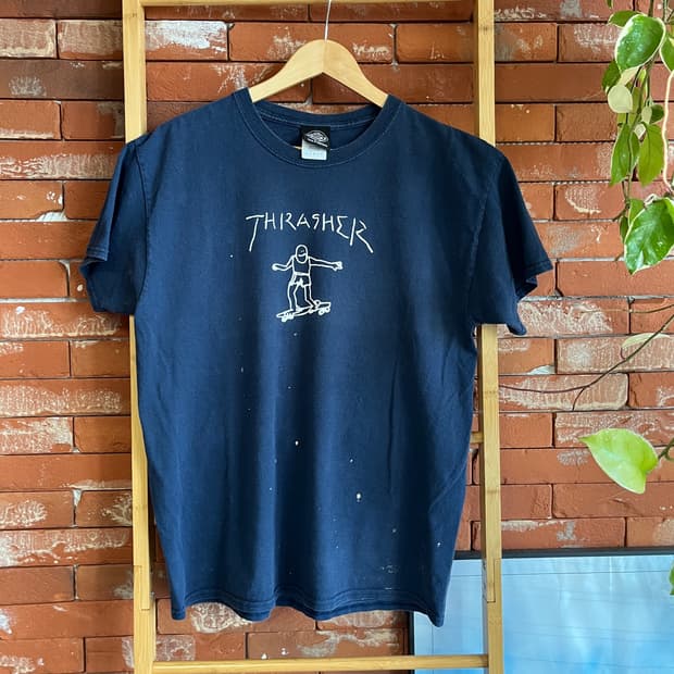 Thrasher gonz logo navy L
