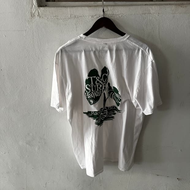 XLARGE 백프린트 그래픽 티셔츠