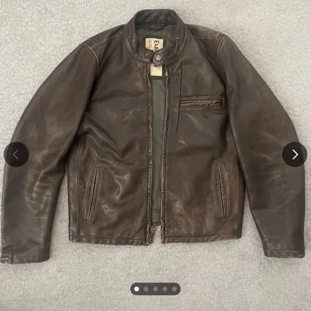 Ezra fitch 레더 자켓 L 