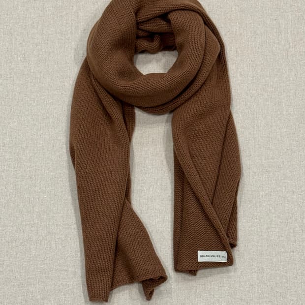 드리스반노튼 울 니트 머플러