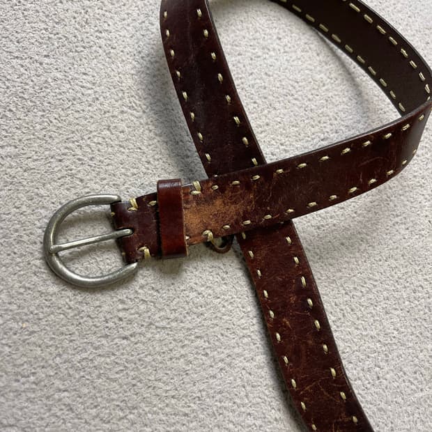 빈티지 소가죽벨트- 빈티지벨트