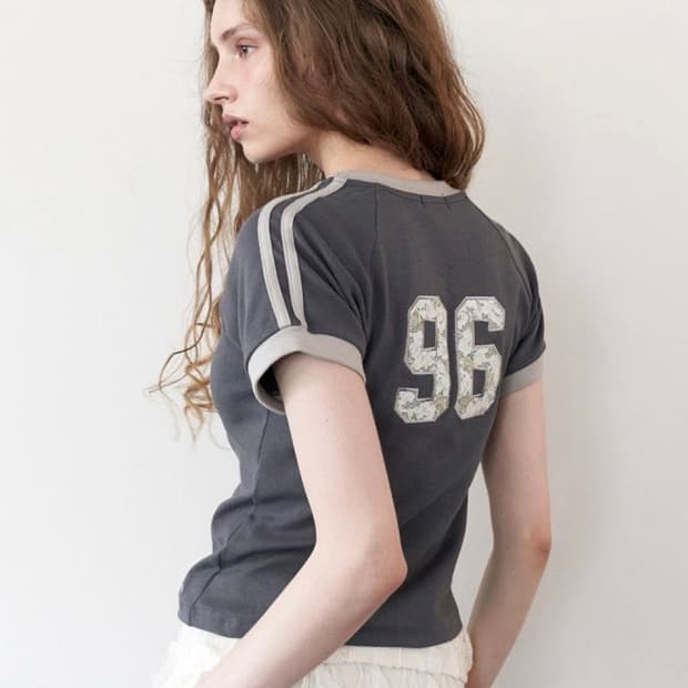 락케이크 96 반팔티 링거티