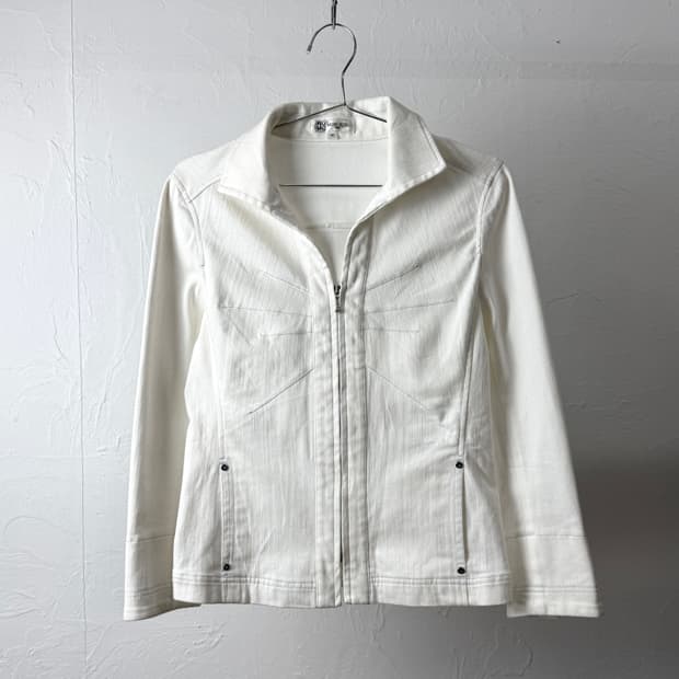 Michel Klein 스티치 자켓