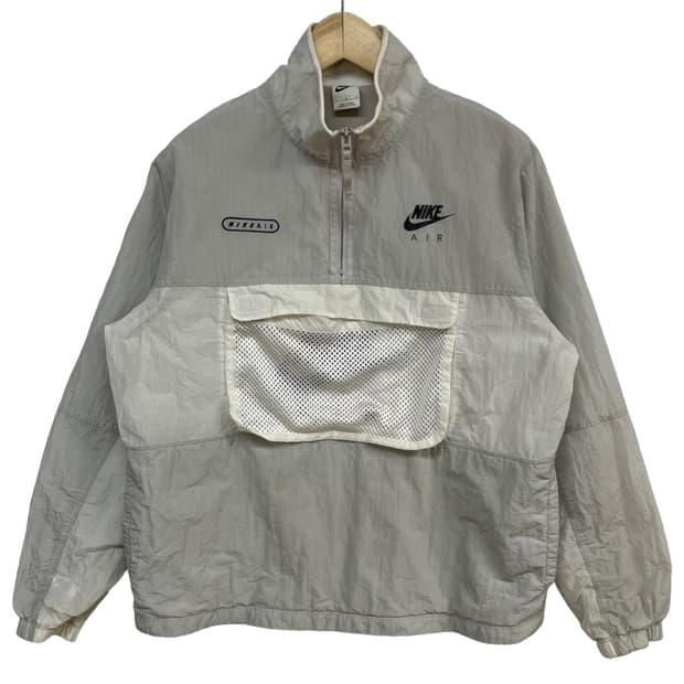 나이키 빅 포켓 그레이 아노락 자켓