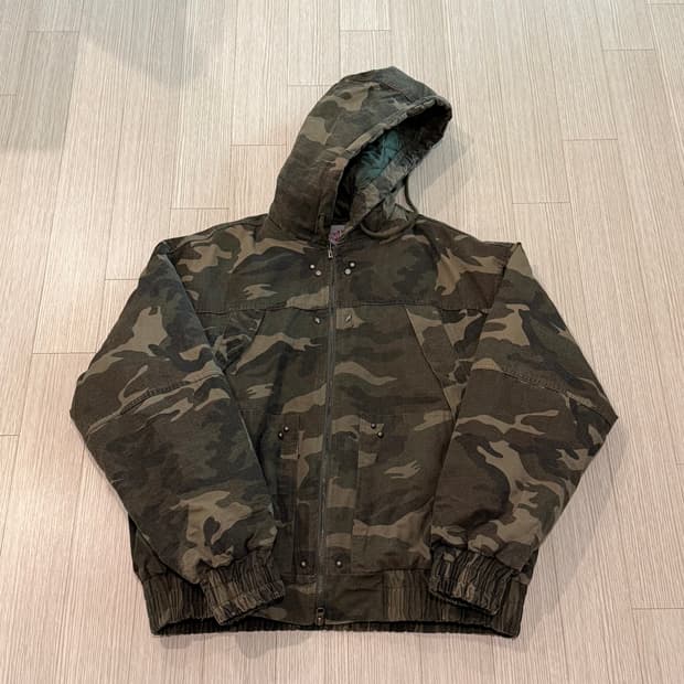 Gakihara Kuji western camo padded jacket