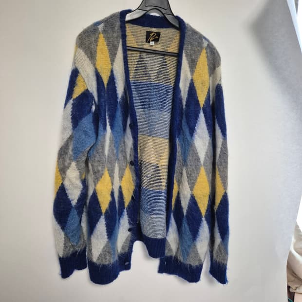 S)니들스 모헤어 가디건