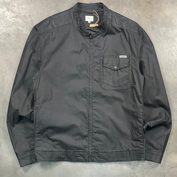 캘빈 클라인 포켓 바이커 자켓